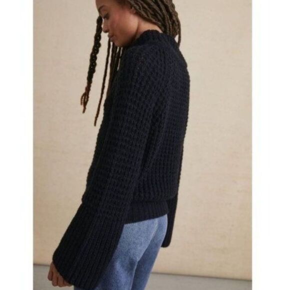 Anthropologie Maeve Dionne Bell-Sleeved Sweater size XS - Picture 2 of 15